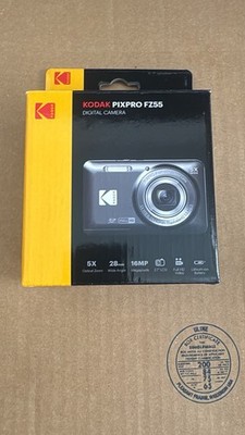 Kodak PIXPRO FZ55 16 MP Digital Compact Camera - Black (FZ55BK)