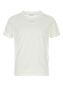 PRADA White Cotton T-shirt New & Authentic