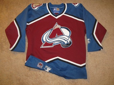colorado avalanche jersey ebay