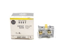 ALLEN BRADLEY 800T-XD2 SER. C 600V (BK/YL) NSMP