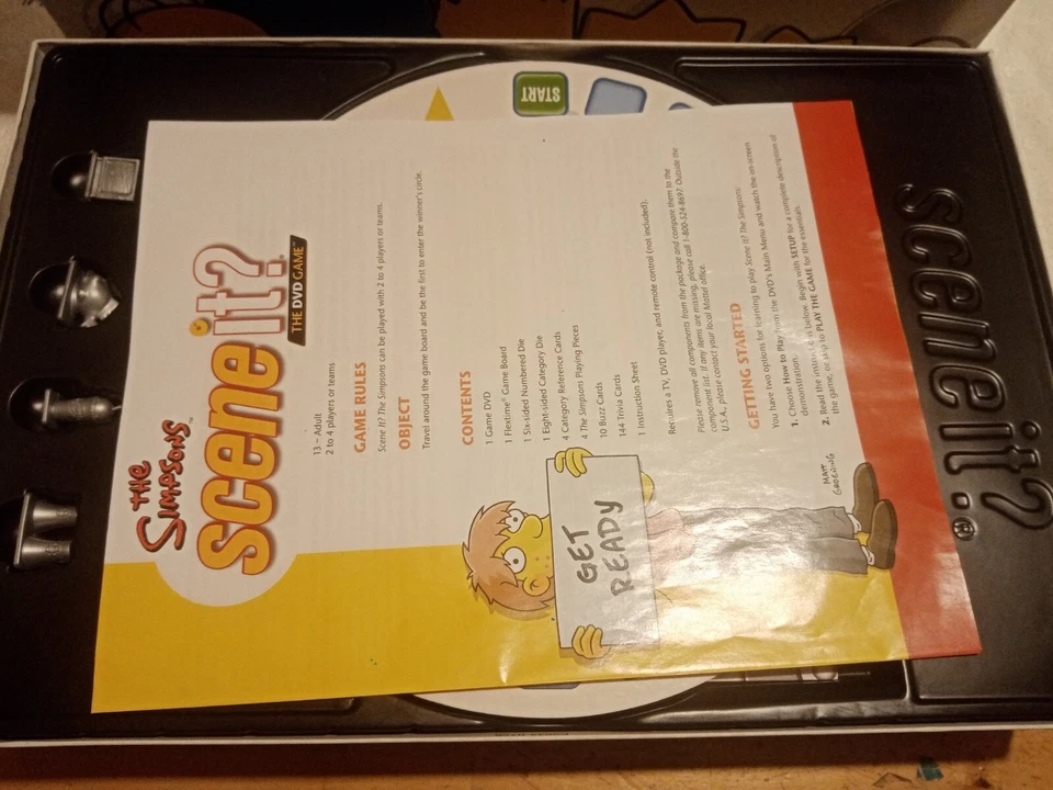 Deluxe The Simpsons Scene It? DVD Game 100% Complete - Image 2 of 4