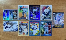 FREDDIE FREEMAN 9 card lot-2 relics, Chrome serial #'ed 004/150,'23 HR Challenge