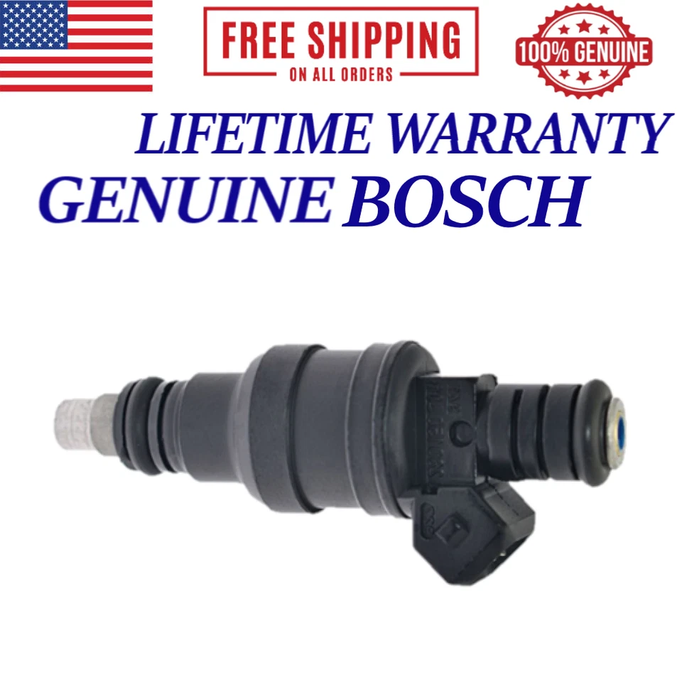 Set/6 OEM BOSCH Fuel Injectors For 1988-1990 Oldsmobile Toronado 3.8L V6 - Image 2 of 3