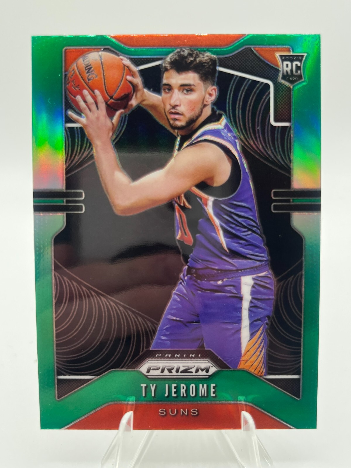2019-20 Panini Prizm - Rookie Ty Jerome #268 Green Prizm (RC)