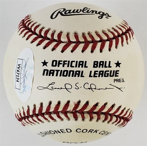 Ron Santo Signed ONL Leonard Coleman Baseball (JSA COA) Cubs Hall of Fame 3 Base - Picture 2 of 8