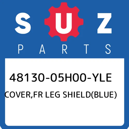 COVER, FRONT LEG (BLUE) | MODEL K8