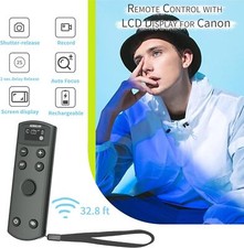 Wireless Bluetooth Remote Control For Canon R6II 6DII 77D 850D 90D Replace BR-E1