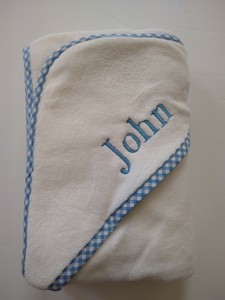 pottery barn baby bath towel