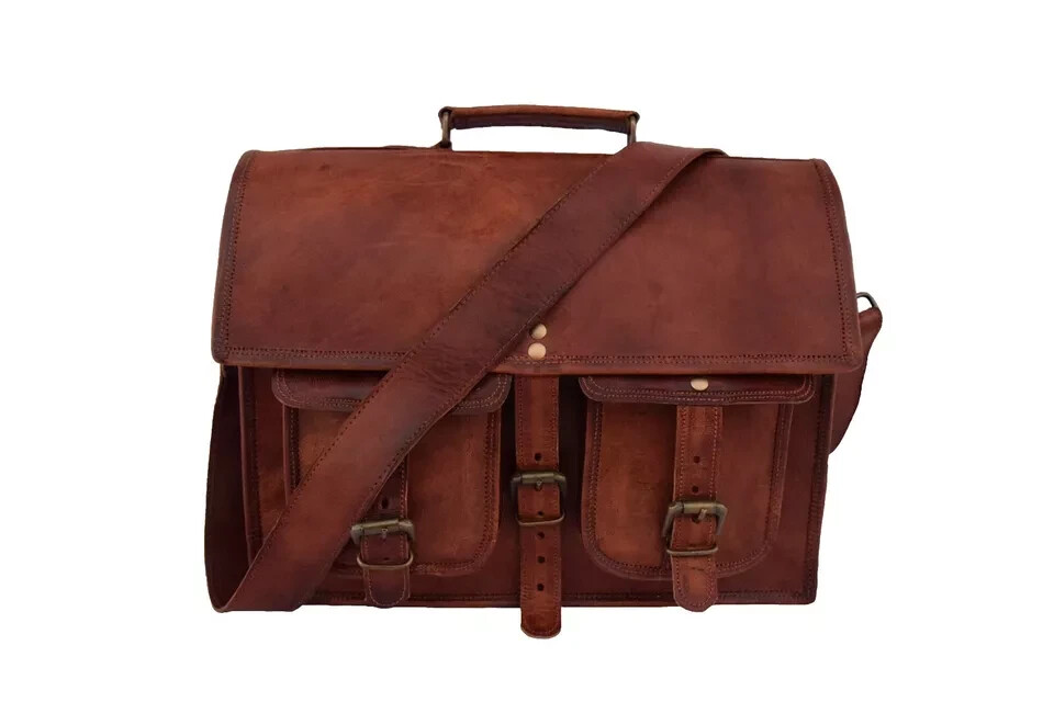 Sac De Messager Noir Rétro Pour Hommes | Mazeys - Mazeys Uk