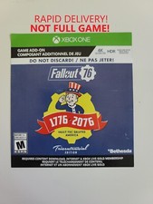 Fallout 76 Tricentennial Edition Bonus Content XBOX ONE