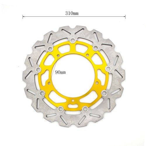 Rotor de disco de freno flotante delantero para motocicleta CNC para YZF R1 2007 2008-2014 - Imagen 4 de 10
