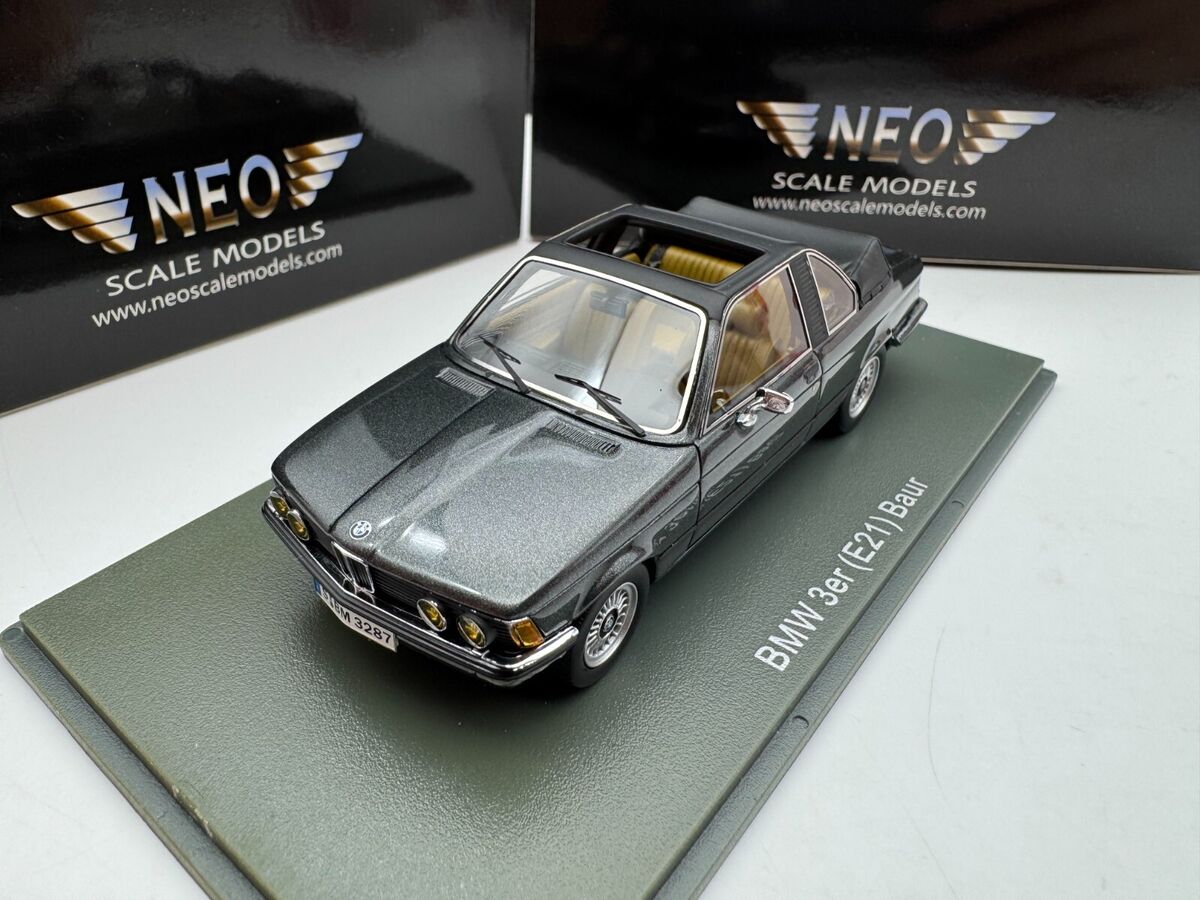 無料配達 Neo 1/43 BMW 3er 323i Baur E21 Gray #378 | eBay 乗用車