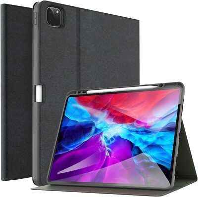 2020 Supveco 12.9'' Case with Pencil Holder for iPad Pro 3rd & 4th Generation