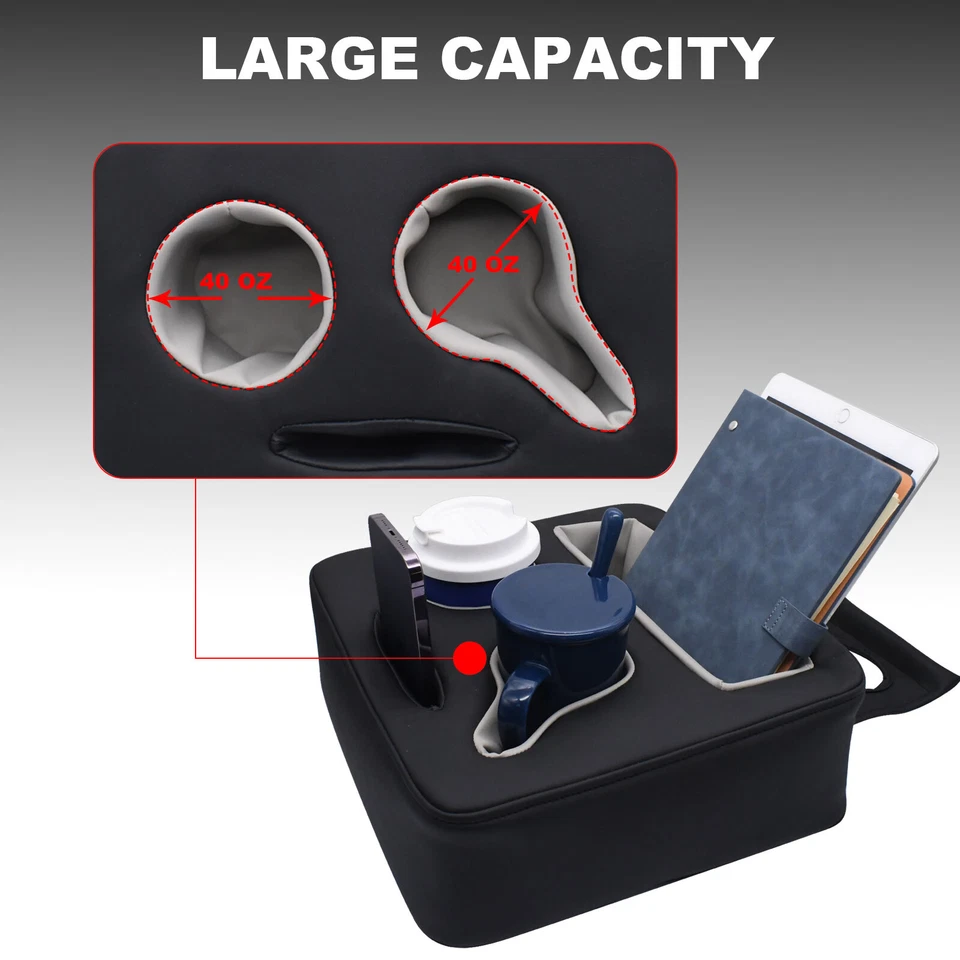 Organizador de almacenamiento de botellas expansor portavasos asiento trasero coche Ford 40 OZ Foto 4 de 4