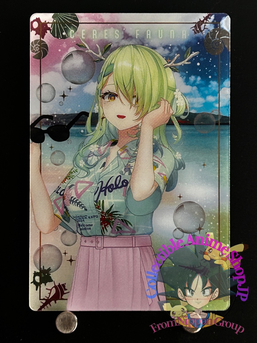 Ceres Fauna Hololive English Wafer Card Japanese Collection Bandai