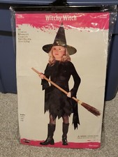 NEW Fun World Witchy Witch Halloween Costume Medium 8-10
