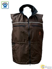 BERRA Hundesportweste Hundeführerweste Trainingsweste Dummyweste  BRAUN