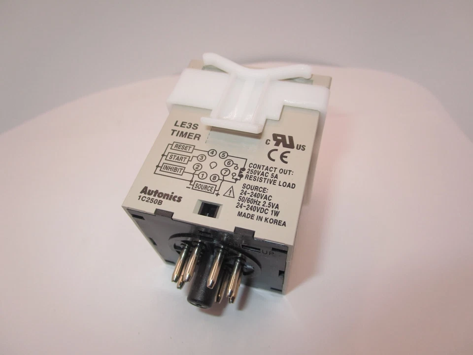 LE3S Genuine Original Time Delay Relay AUTONICS - FAST SHIPPING - Image 4 of 4