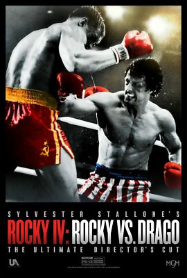 1985 Rocky IV Movie Poster Print 11X17 Sylvester Stallone Balboa