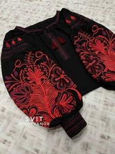 Vyshyvanka Woman Ukrainian embroidery embroidered blouse XS - 5XL Choice color