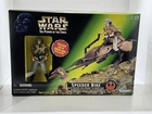 Star WarsThe Power Of The Force Speeder Bike With Princess Leia In Endor Gear