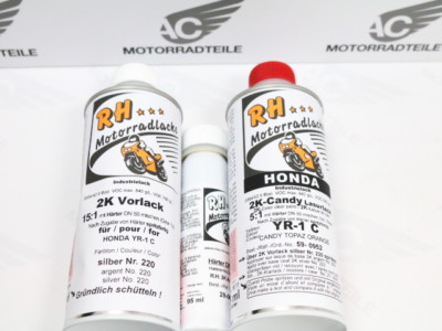 Motorcycle color laque paint YR-1 C Candy Topaz Orange 375 ml Honda CB 125 S
