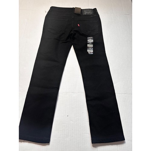 Levi's 510 Performance Skinny Black Jeans Adjustable Waist Size 8 NWT - Picture 4 of 7