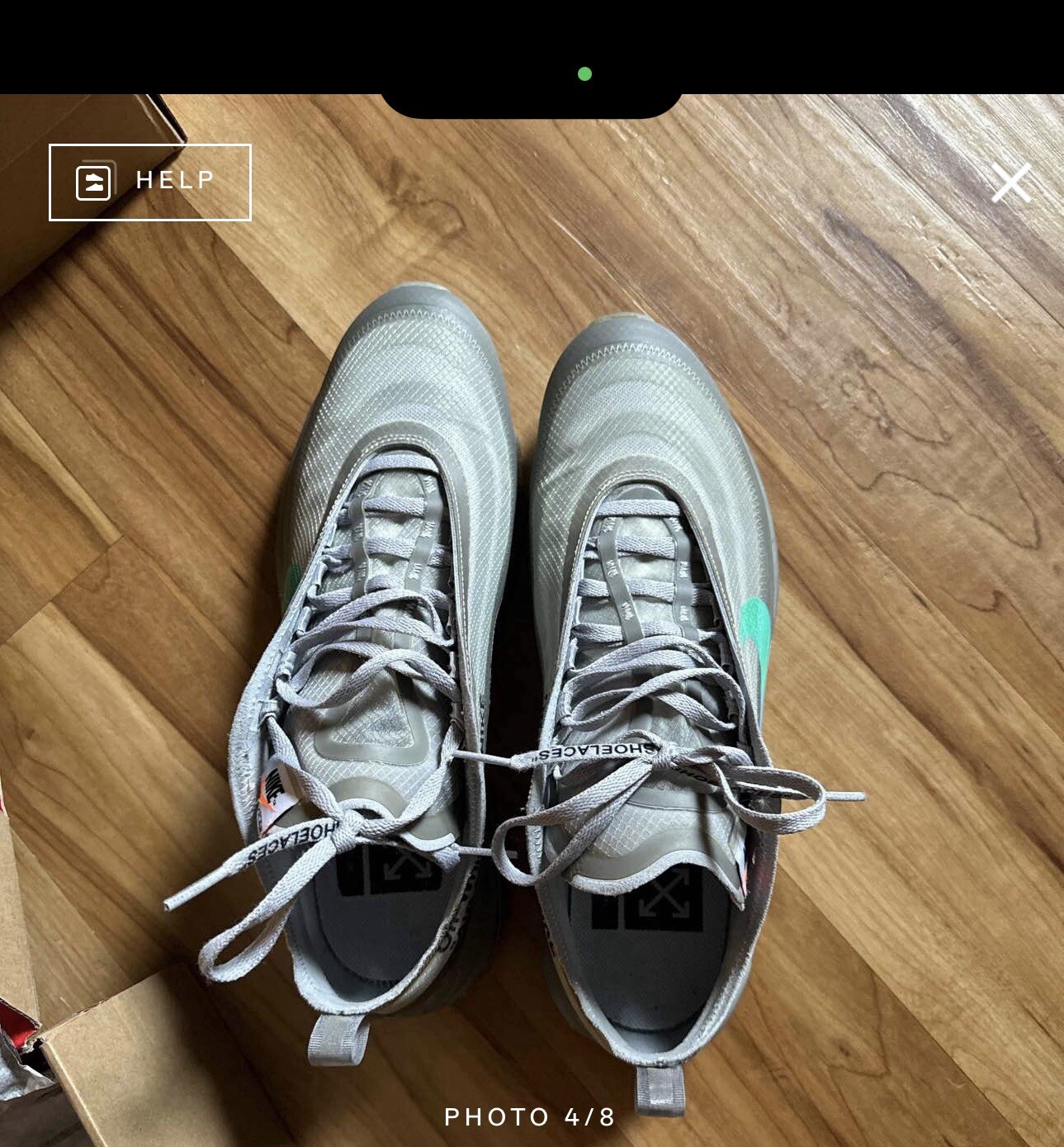 OFF WHITE X NIKE Taglia 10 5 Nike Off White x Air Max 97 Menta