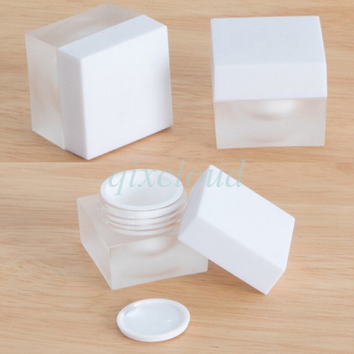Acrylic 5g/ml Empty Cosmetics Jar Containers Eye Cream Salve Crubs Lip Balm Tins - Picture 2 of 11