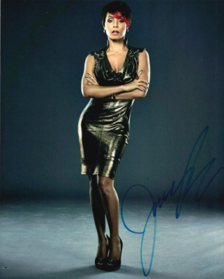 JADA PICKETT SMITH signed Autogramm 20x25cm GOTHAM in Person autograph COA