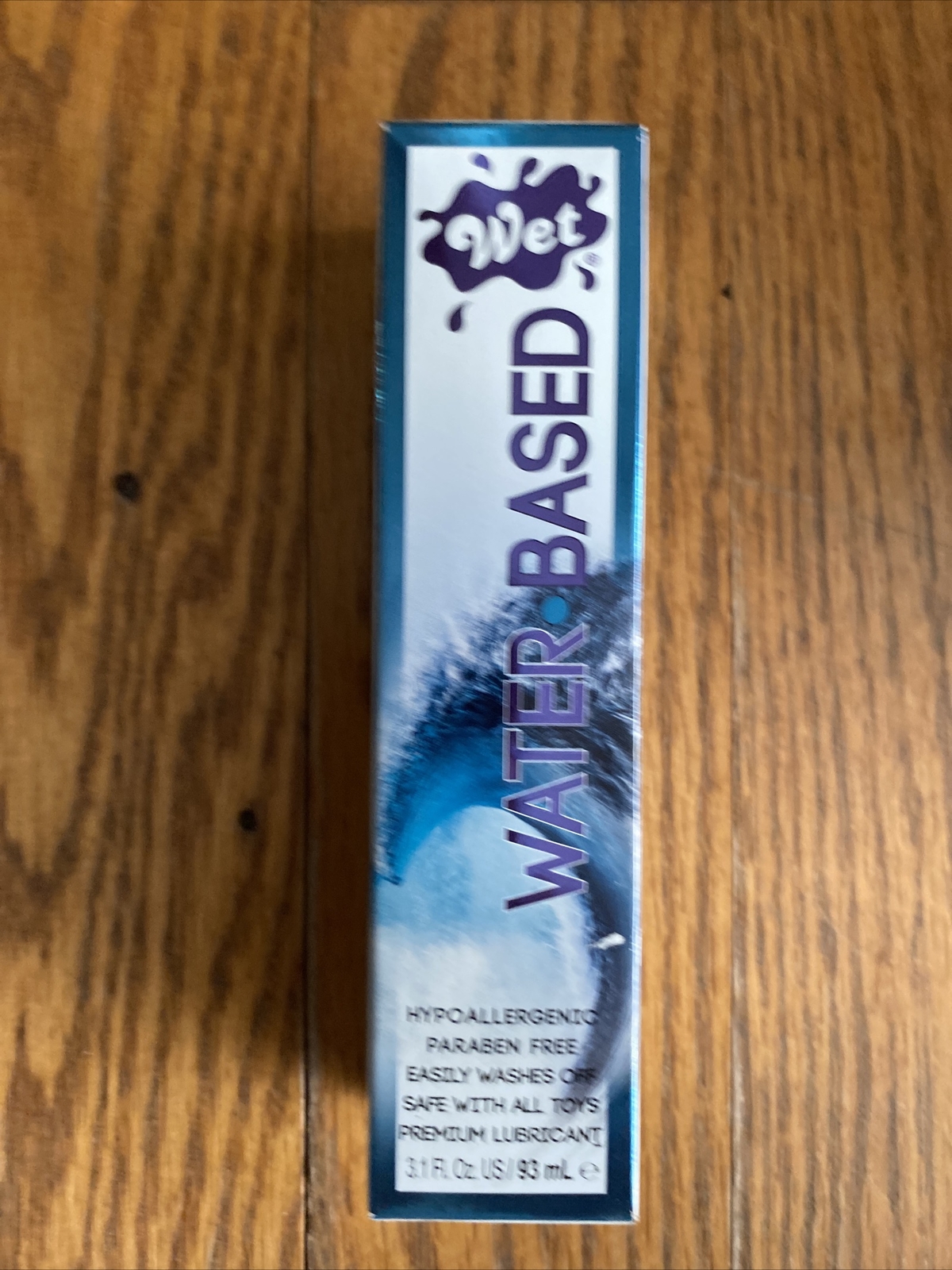 Lot of 2 - Wet Water Based Premium Gel Lubricant Hypoallergenic 3.1 Oz