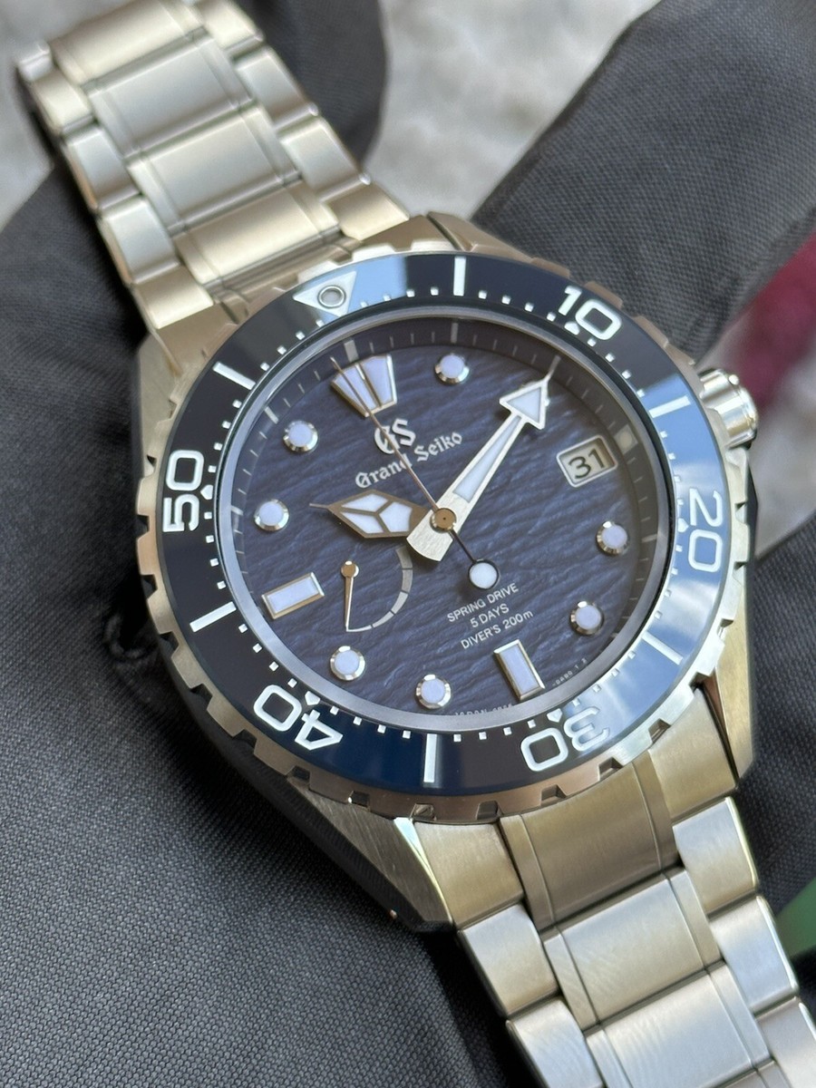 Grand Seiko Evolution 9 BLUE WATCH - SLGA023 Diver 43.8mm Titanium