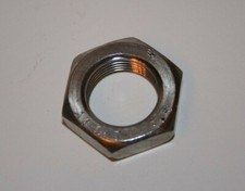 M20 x 1.5 fine pitch A4 (316) stainless steel hex lock nut/ jam nut/ check nut.