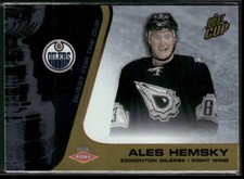Ales Hemsky 2002-03 Pacific Quest for the Cup Gold #118 #/325 - Edmonton Oilers