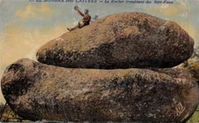 LE SEROBRE near Castres - le Rocher tremblant des Sept Faux (122909)