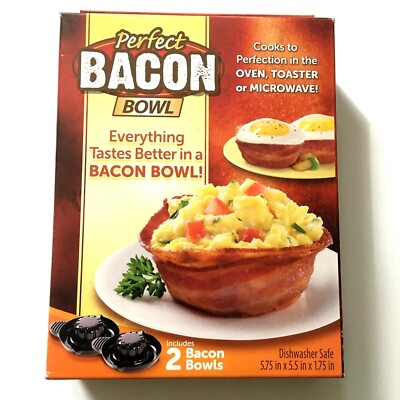 Bacon Bowl Cooking Food Maker Dishwasher Owen Safe