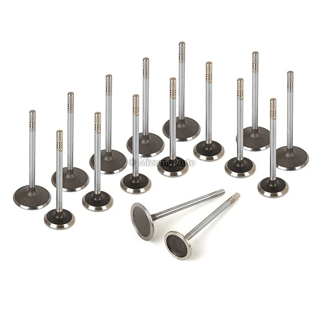Intake Exhaust Valves Fit 92-99 Ford Lincoln Mercury 4.6 5.4 OHV 16V - Image 2 of 4