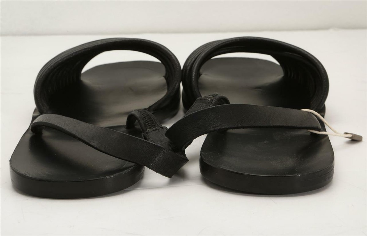 サンダル RICK OWENS Rick Owens Flat shoes Black (RU02E1813 LOOW109) RICK OWENS Rick Owens Flat shoes Black (RU02E1813 LOOW109