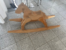schaukelpferd holz massiv TOP.