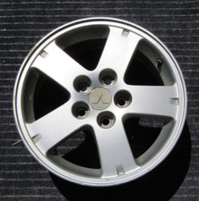 Mitsubishi OUTLANDER 2007-2008 16x6.5 Aluminum Alloy Silver 5 Spoke 65819