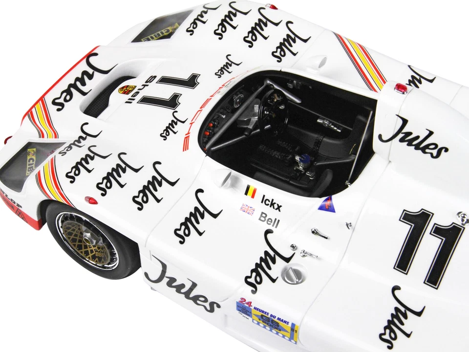 PORSCHE 936/81 TURBO #11 GANADOR 24H LE MANS 1981 Y VITRINA 1/18 BBR C1853 A Foto 4 de 4
