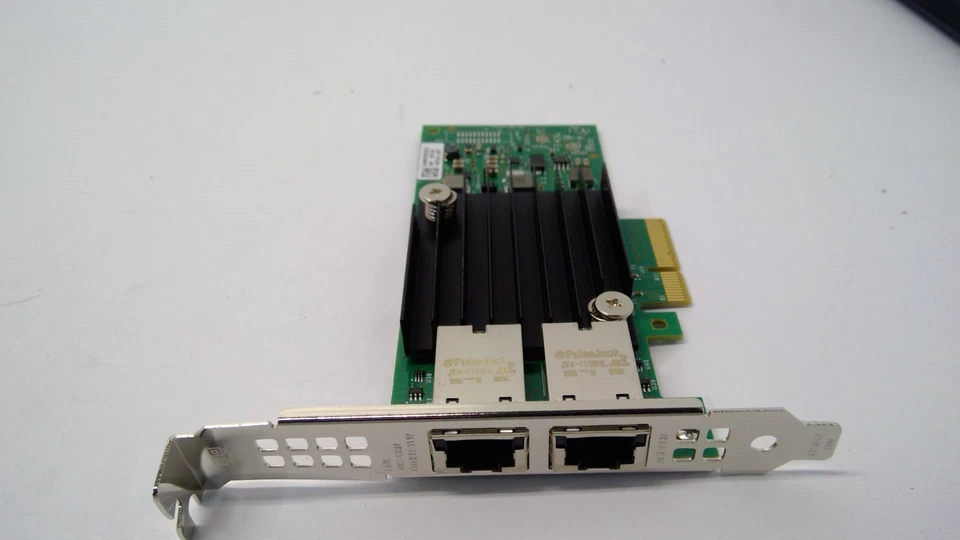 Adaptador de red Dell Intel 4V7G2 X550-T2 2 puertos 10 Gb Ethernet PCI-E 04V7G2 Foto 3 de 3