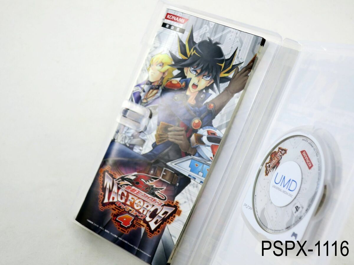 psp YU-GI-OH! 5D's Tag Force 4 + Limited Edition Cards (Works on US  Consoles)