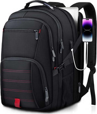 "Ultimate 50L Travel Backpack: Extra Large, Anti-Theft, Laptop Compartment, Airl
