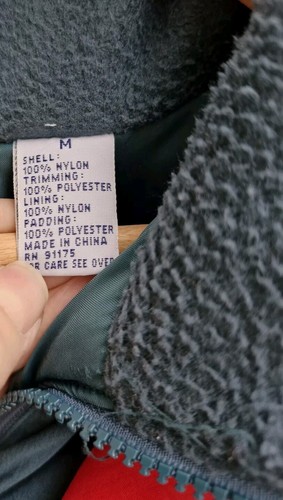 Vintage 90s FILA COAT M ski windbreaker anorak puffer quarter zip embroidered... - Picture 9 of 18
