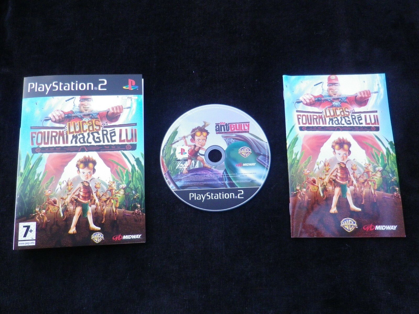 LUCAS FOURMI MALGRE LUI : JEU Sony PLAYSTATION 2 PS2 COMPLET
