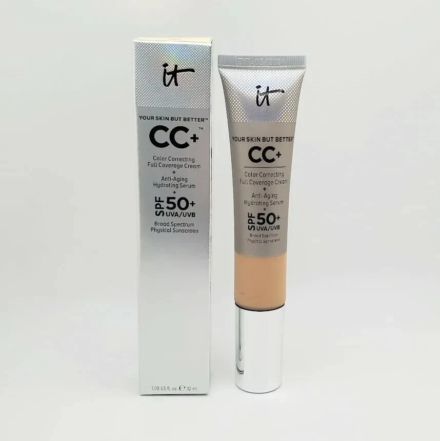 IT Cosmetics Your Skin But Better CC Full Coverage Cream SPF50 Medium Neu im Karton