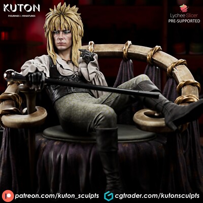Goblin King (1) Unpainted - 1/12 Large scale resin model kits KF