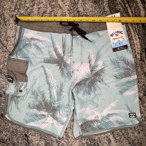 Billabong 73 Line Up Pro Board Shorts Para Hombres Talla 31 Surf Bañador Palma ELASTIZADO - Imagen 7 de 10
