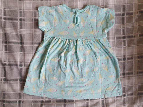 M&Co Baby: Beautiful Green Casual Summer Dress - 3.6 Months - Picture 2 of 6